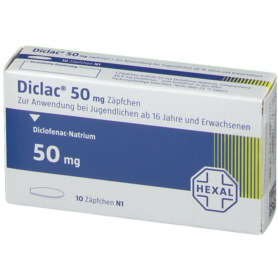 DICLAC 50 Suppositorien