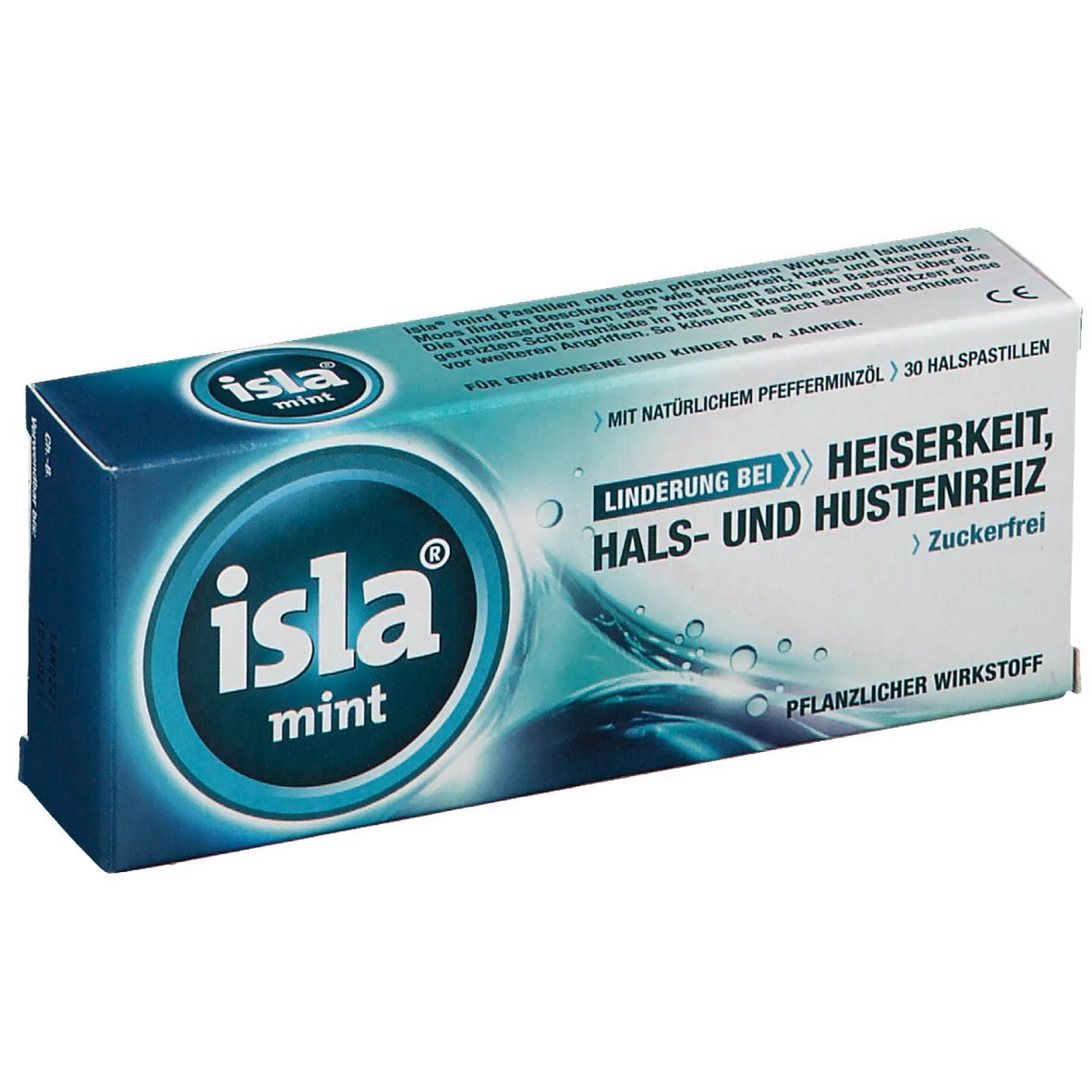 isla mint Halspastillen bei Halskratzen und Reizhusten 30 St 
