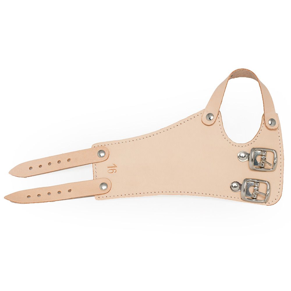 Handgelenkriemen 16 Leder links 2 Schn.gef. 1 St Bandage(s)