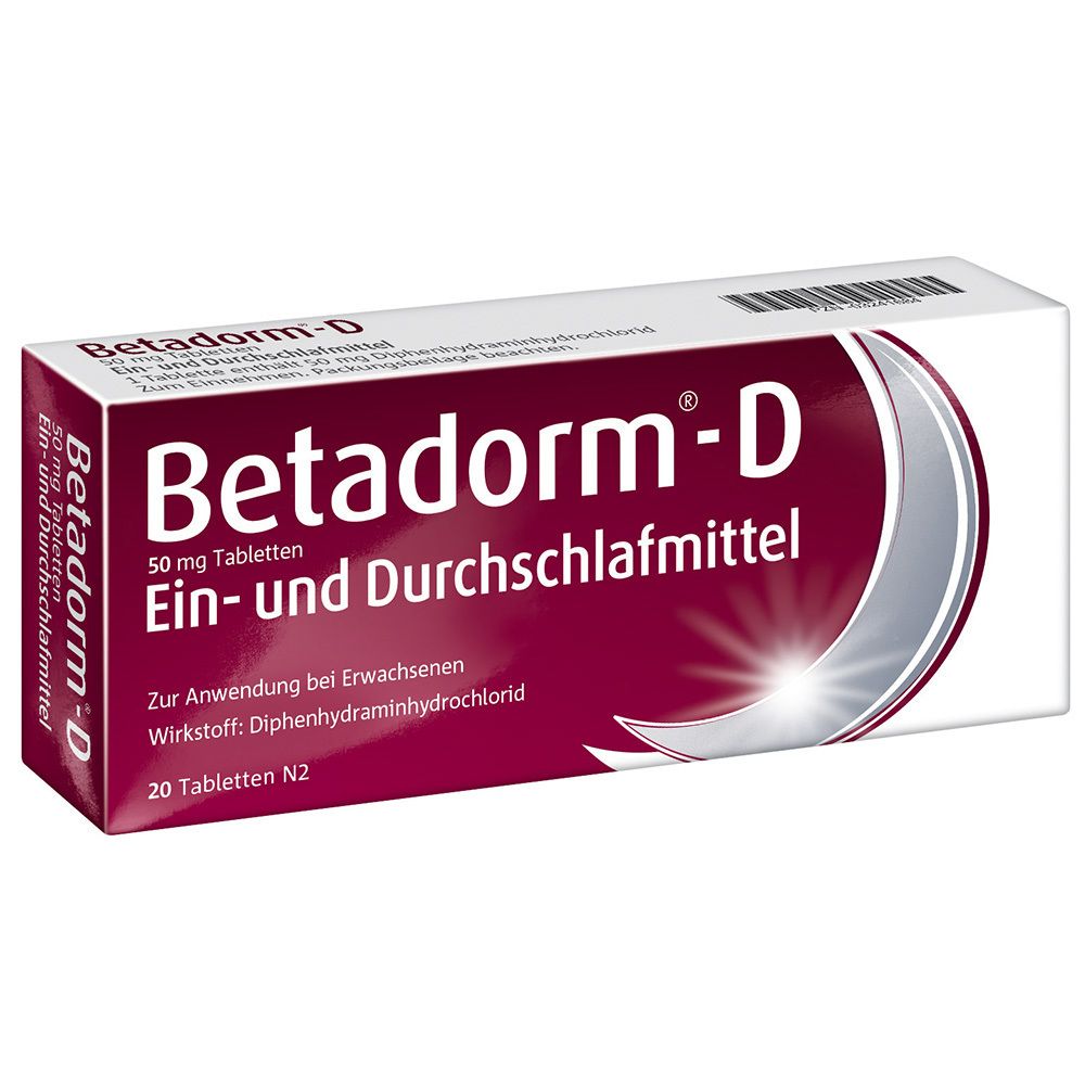 Betadorm®-D 50 mg Tabletten