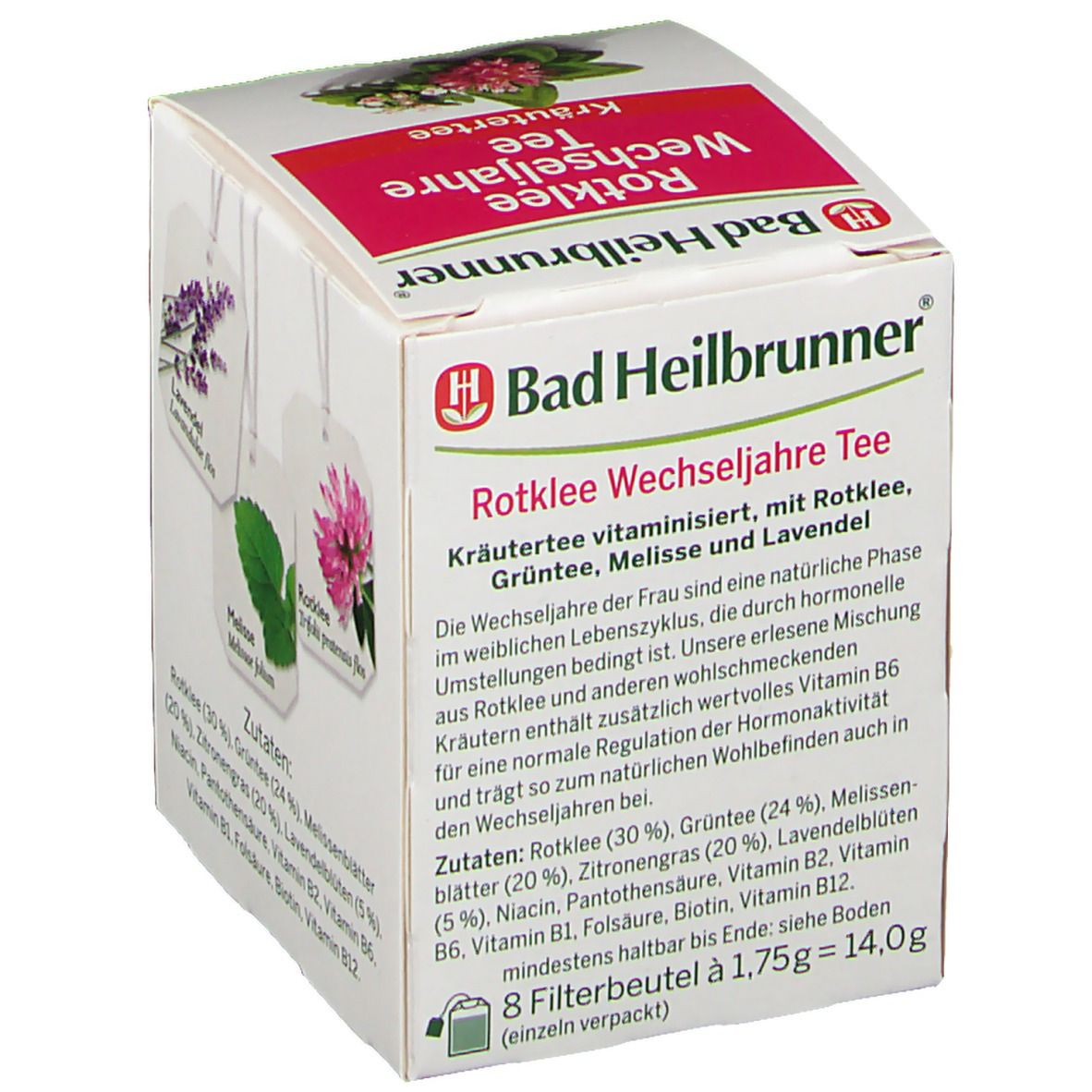 Bad Heilbrunner® Rotklee Wechseljahre Tee
