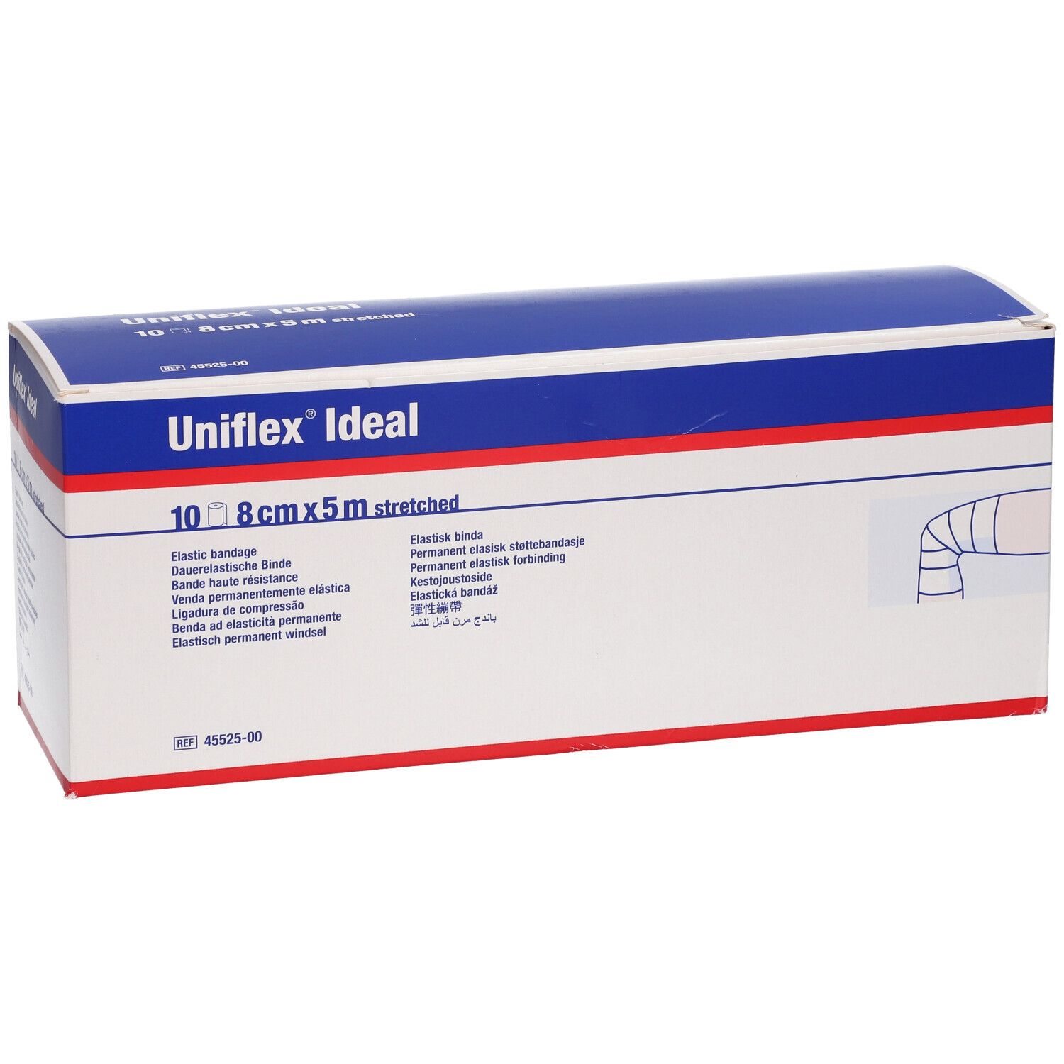 Uniflex® Ideal 8 cm x 5 m weiß