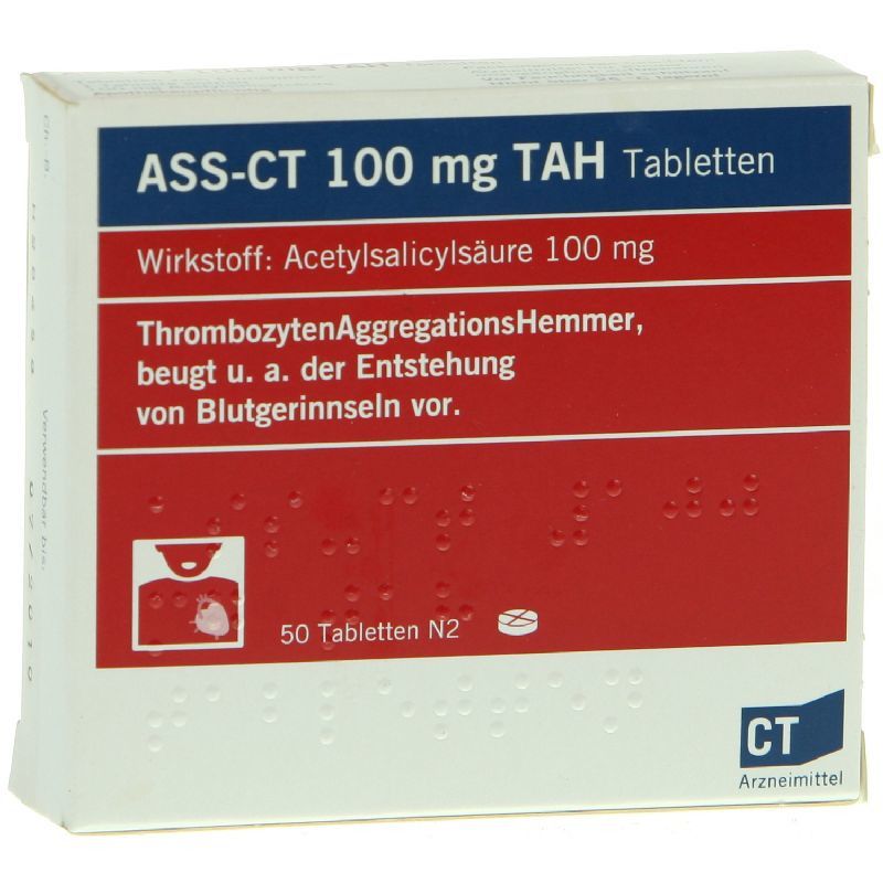 ASS-CT 100 mg TAH Tabletten