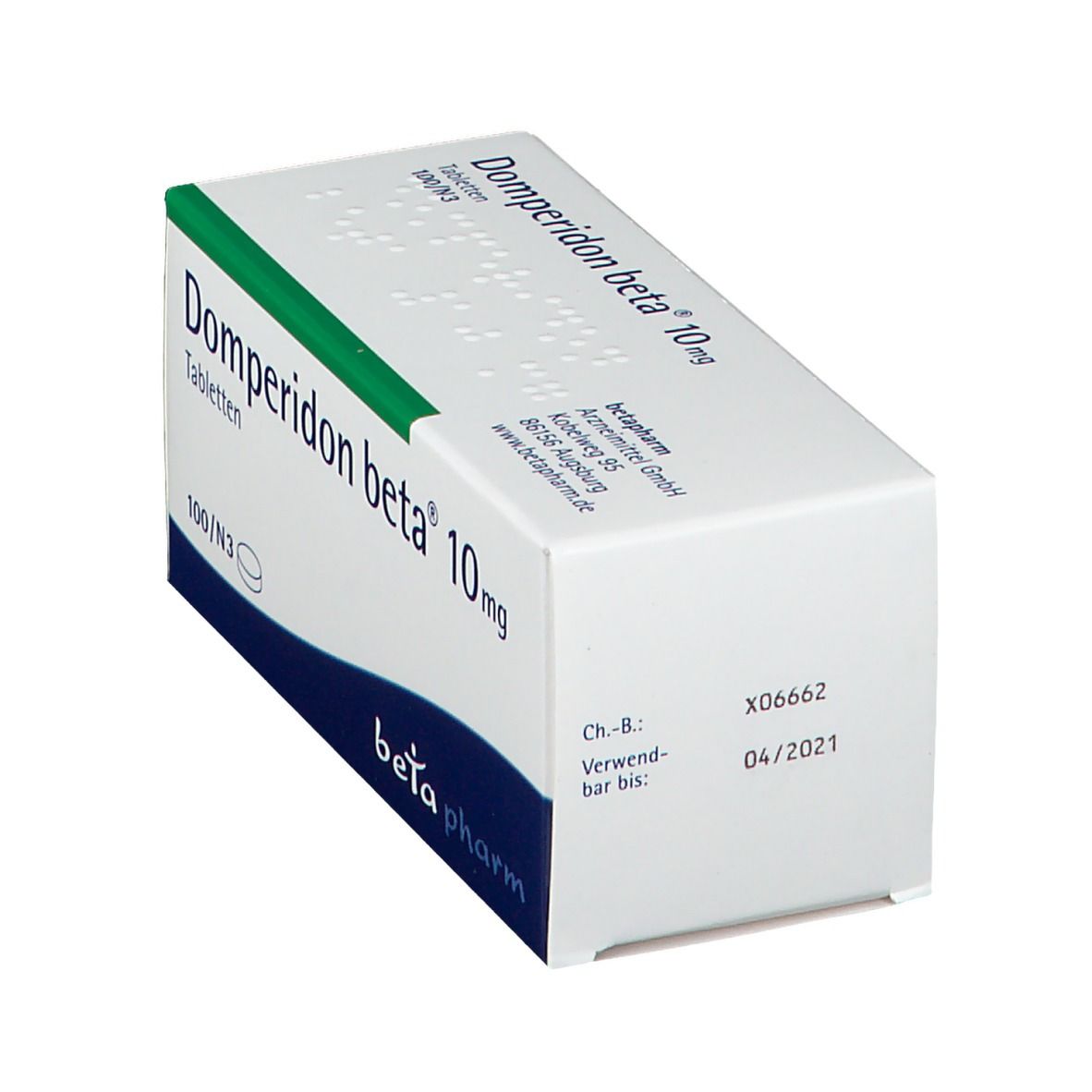 Domperidon beta® 10 mg