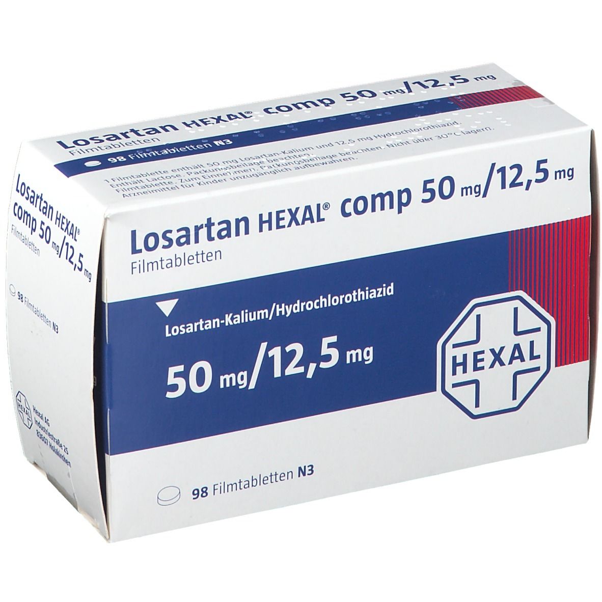 Losartan HEXAL® comp 50 mg/12,5 mg
