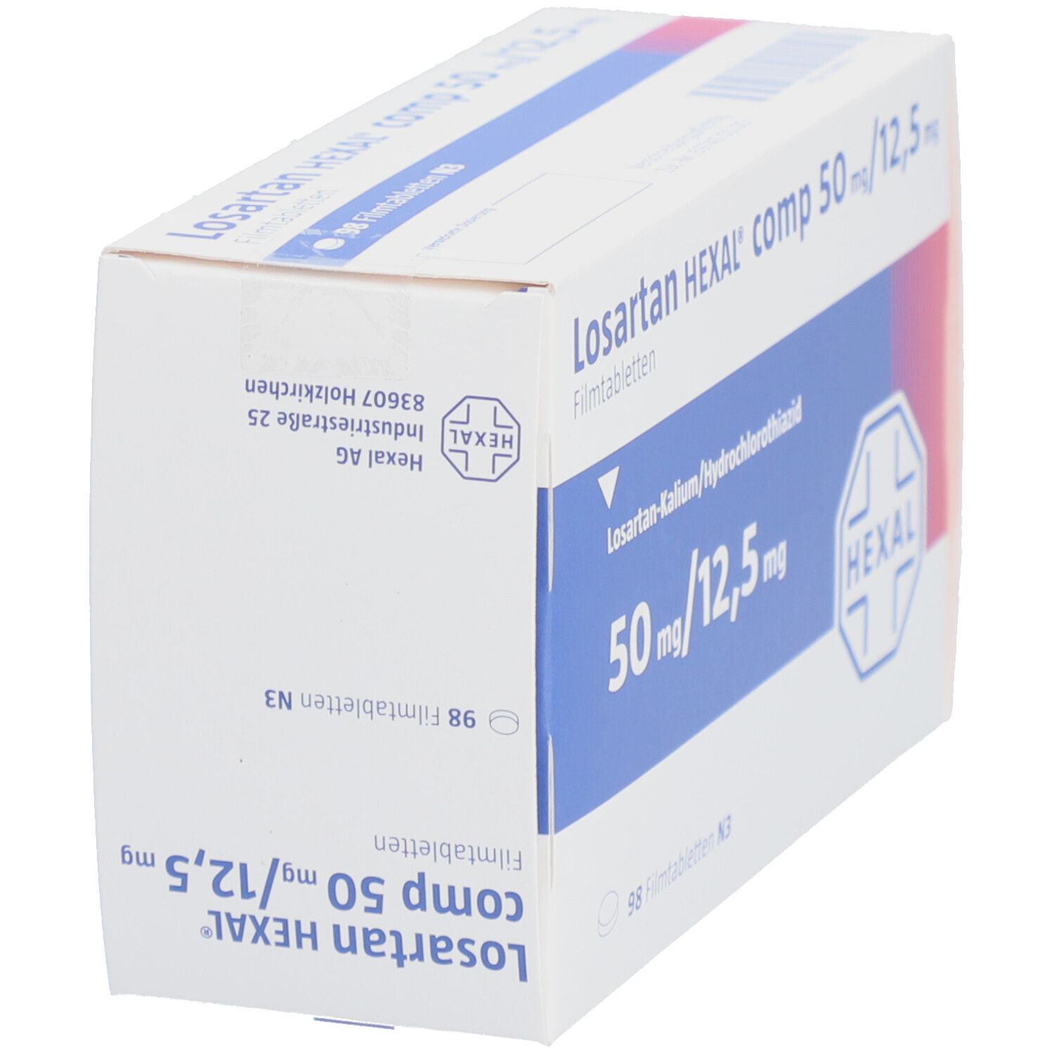 Losartan HEXAL® comp 50 mg/12,5 mg