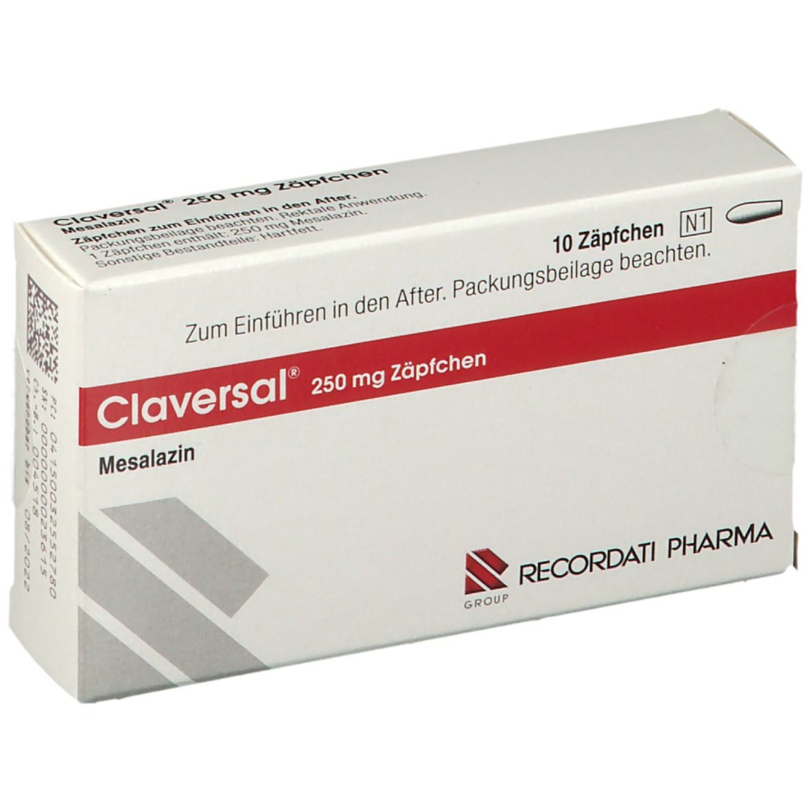 Claversal® 250 mg Zäpfchen