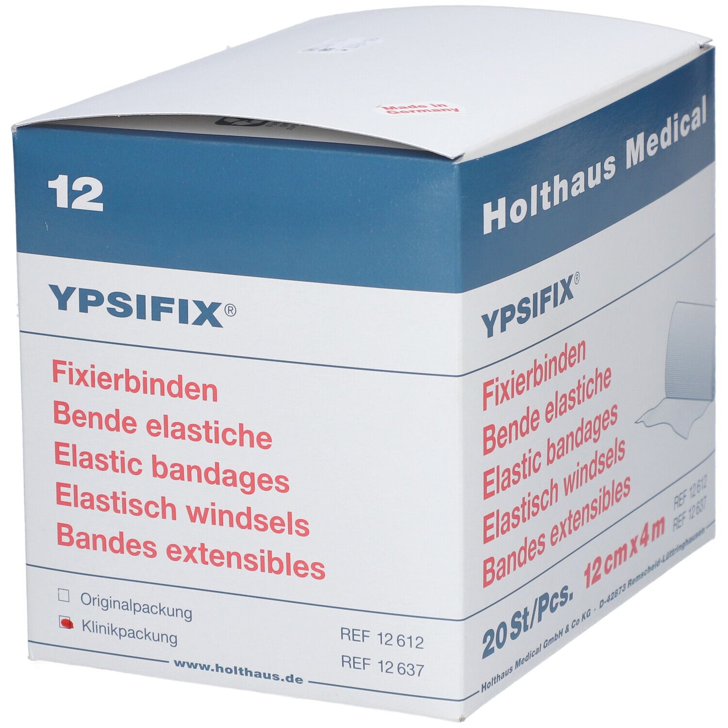 Fixierbinde Ypsifix elastisch 4 cm x 4 m lose