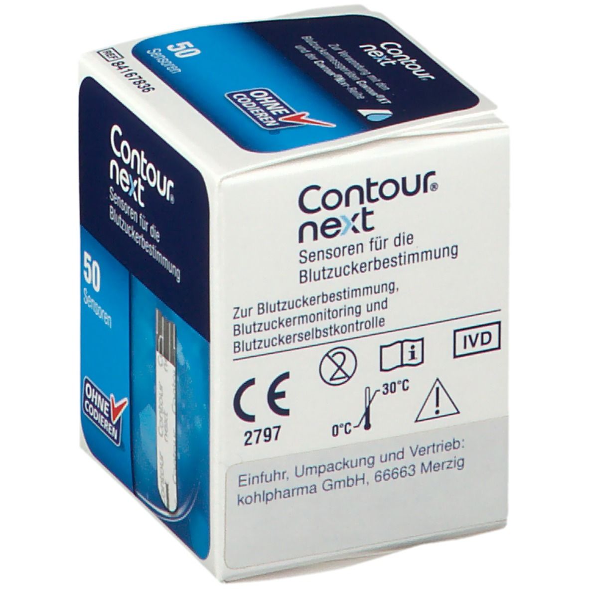 Contour next Sensoren Teststreifen - kohlpharma