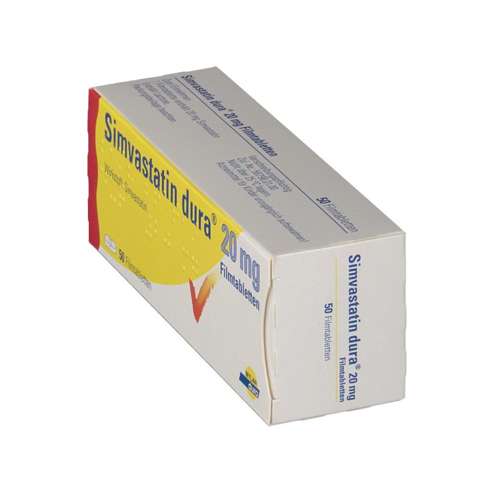 Simvastatin dura® 20 mg