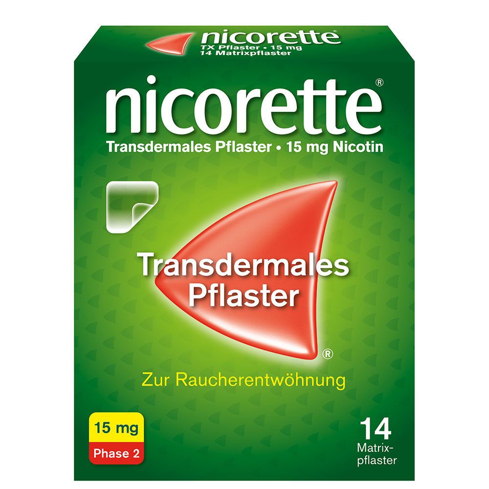 nicorette® TX Pflaster 15 mg - Jetzt 20% Rabatt sichern*