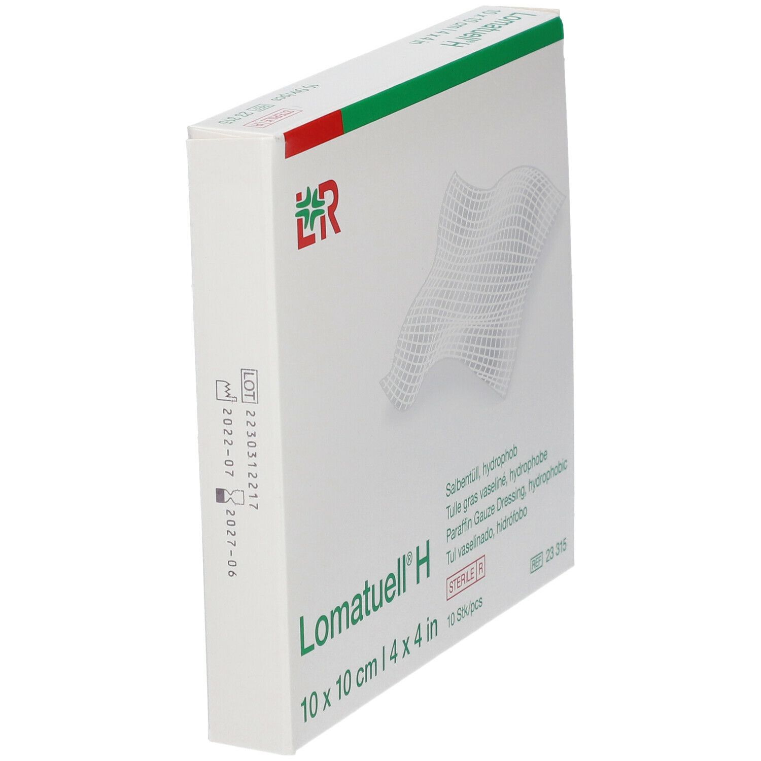 Lomatuell® H 10 cm x 10 cm steril 10 St - shop-apotheke.at