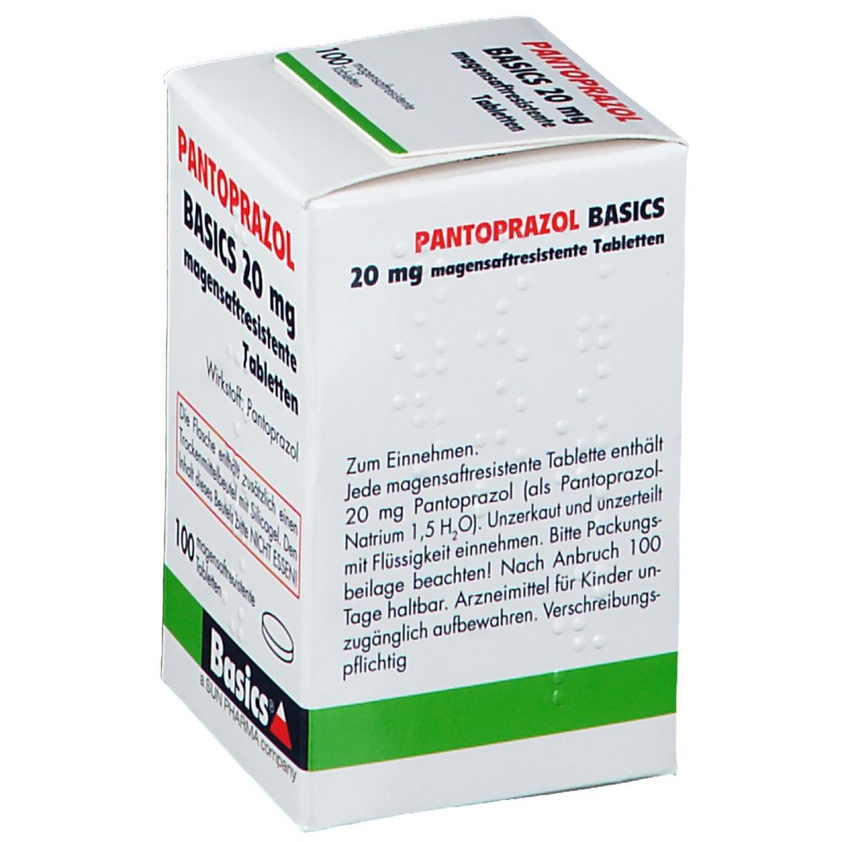 PANTOPRAZOL BASICS 20 mg