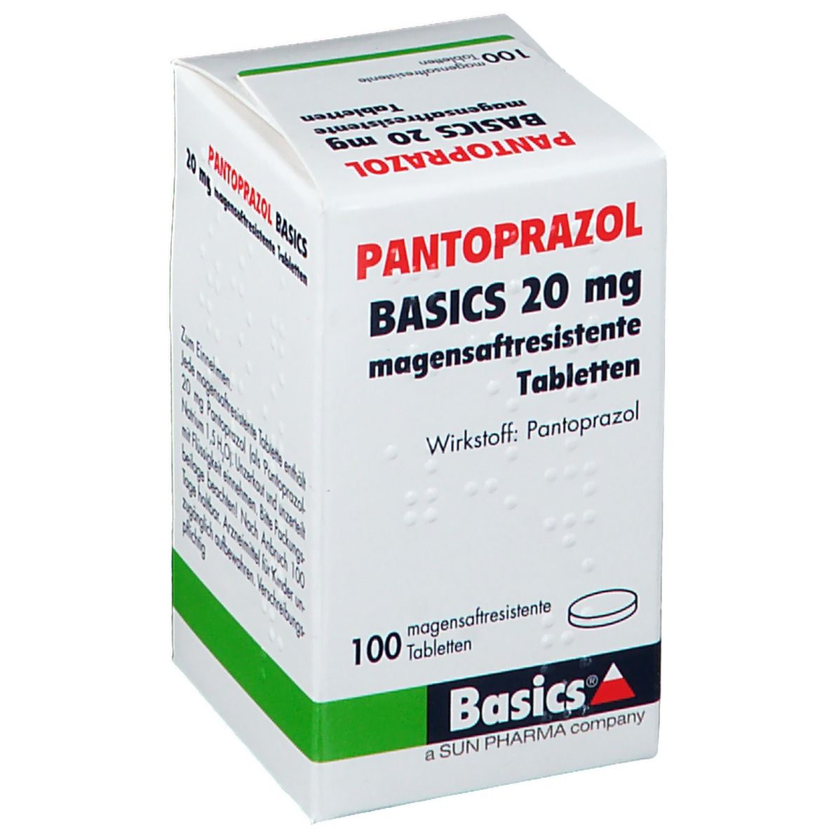 PANTOPRAZOL BASICS 20 mg