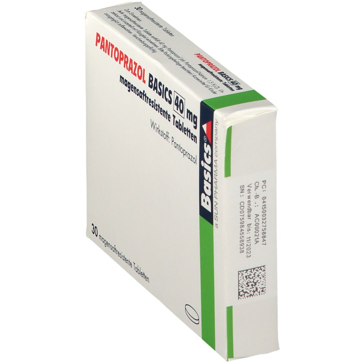 PANTOPRAZOL BASICS 40 mg