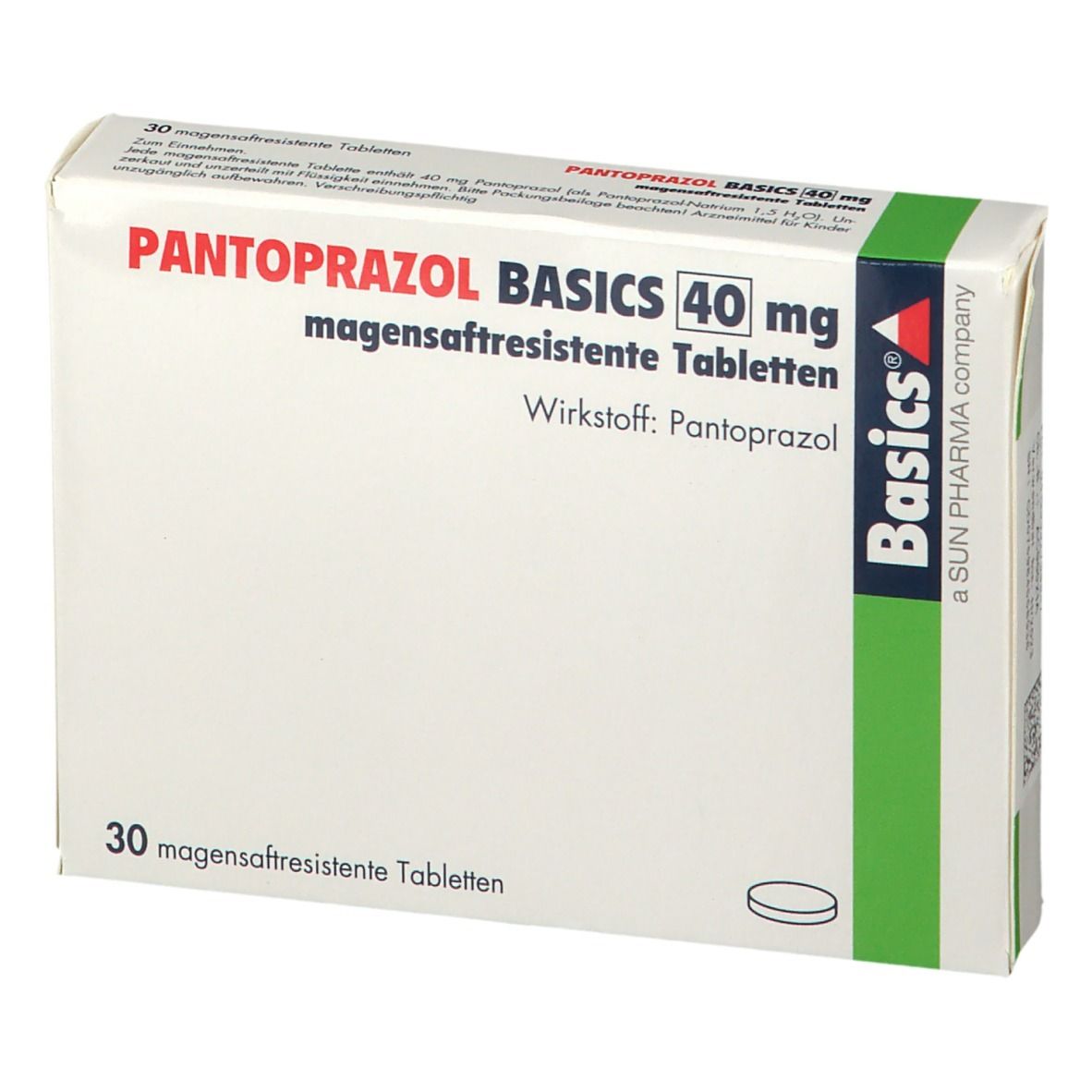 PANTOPRAZOL BASICS 40 mg