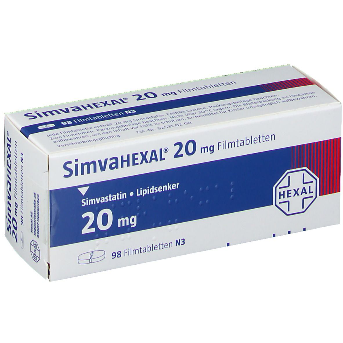 SimvaHEXAL® 20 mg