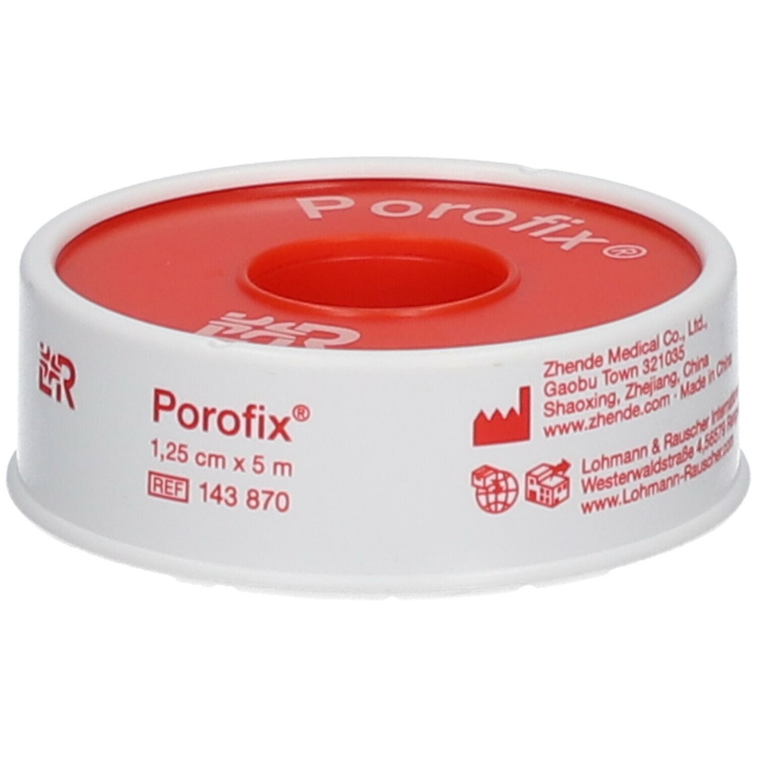 Porofix® Heftpflaster 1,25 cm x 5 m
