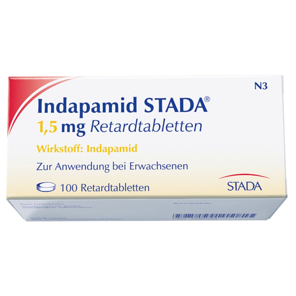 Indapamid STADA® 1,5 mg Retardtabletten