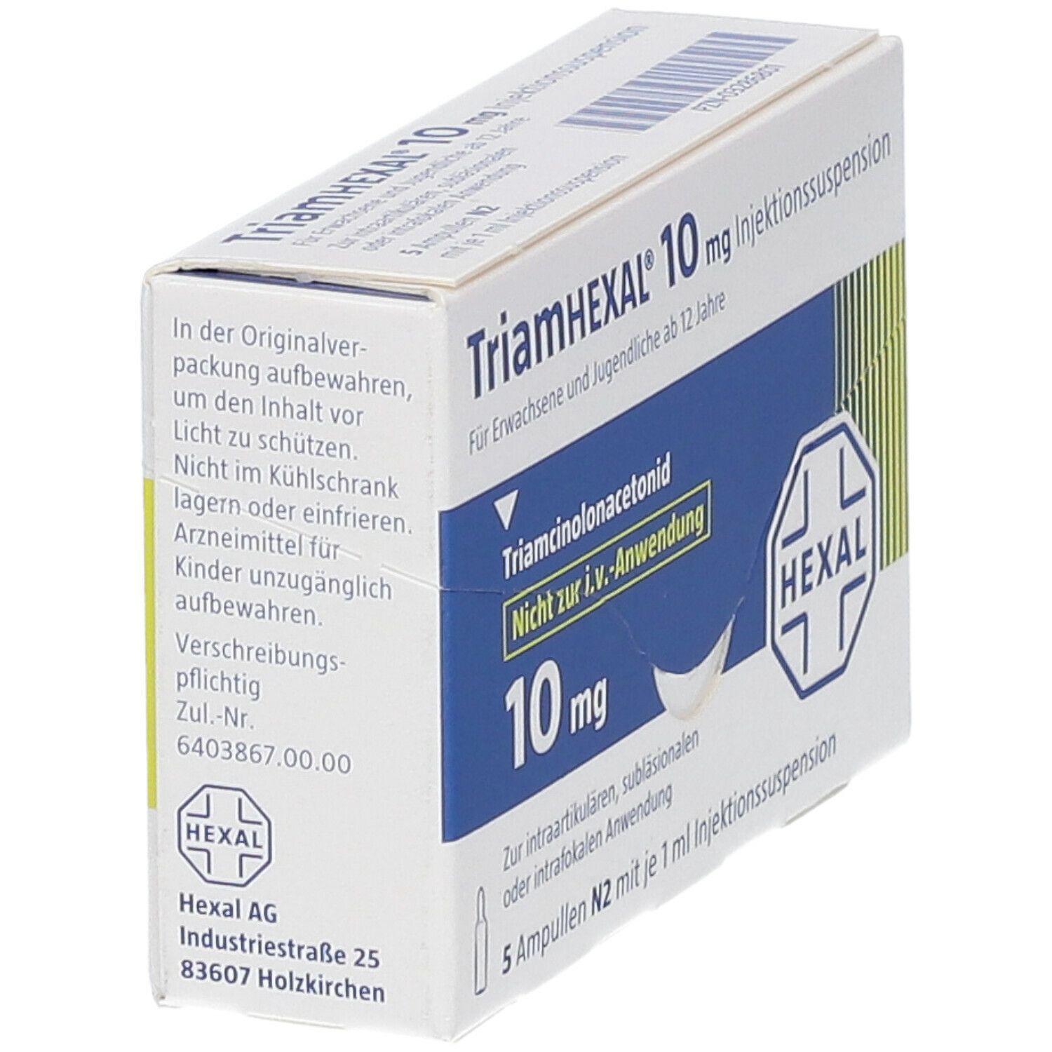 Triamhexal 10 Injektionssuspension 10x50x1 ml