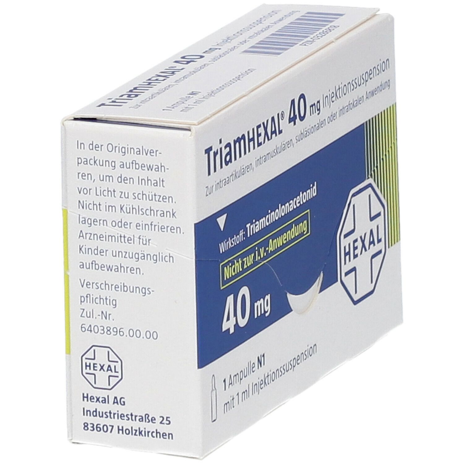 Triamhexal 40 Injektionssuspension 10x50x1 ml