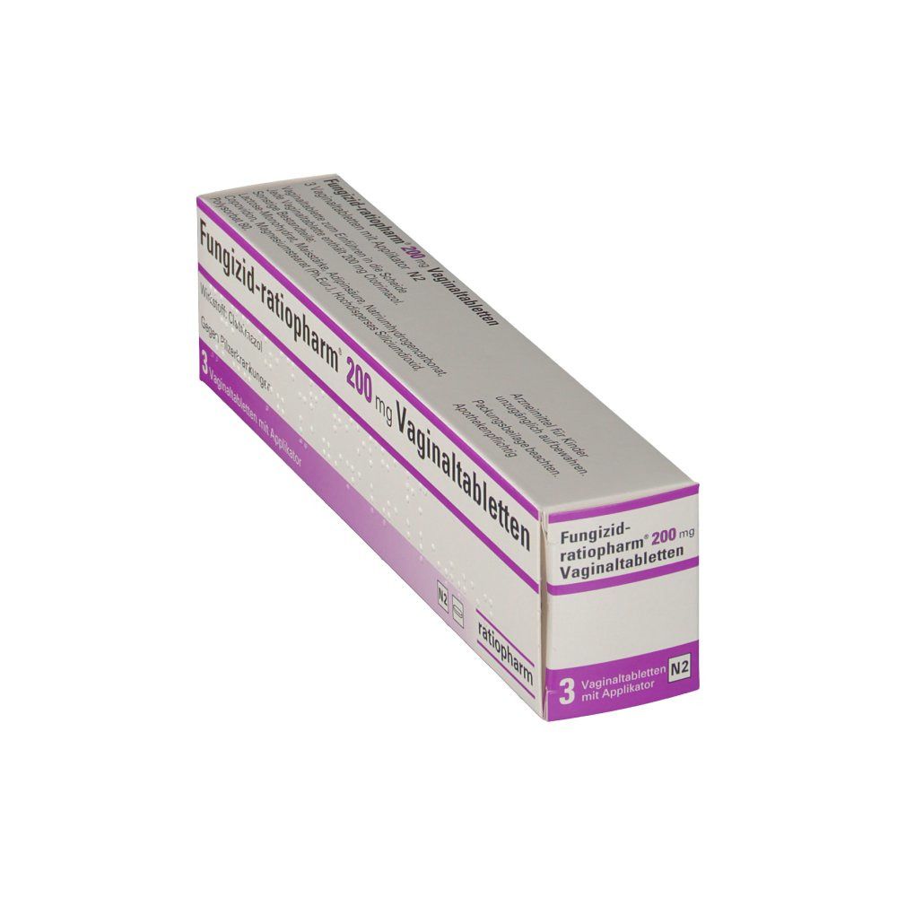 Fungizid-ratiopharm® 200 Vaginaltabletten