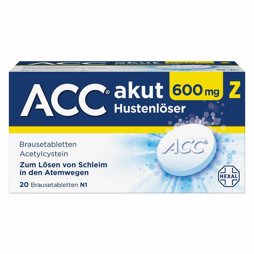 Acc® akut 600 mg Z Hustenlöser, Brausetabletten