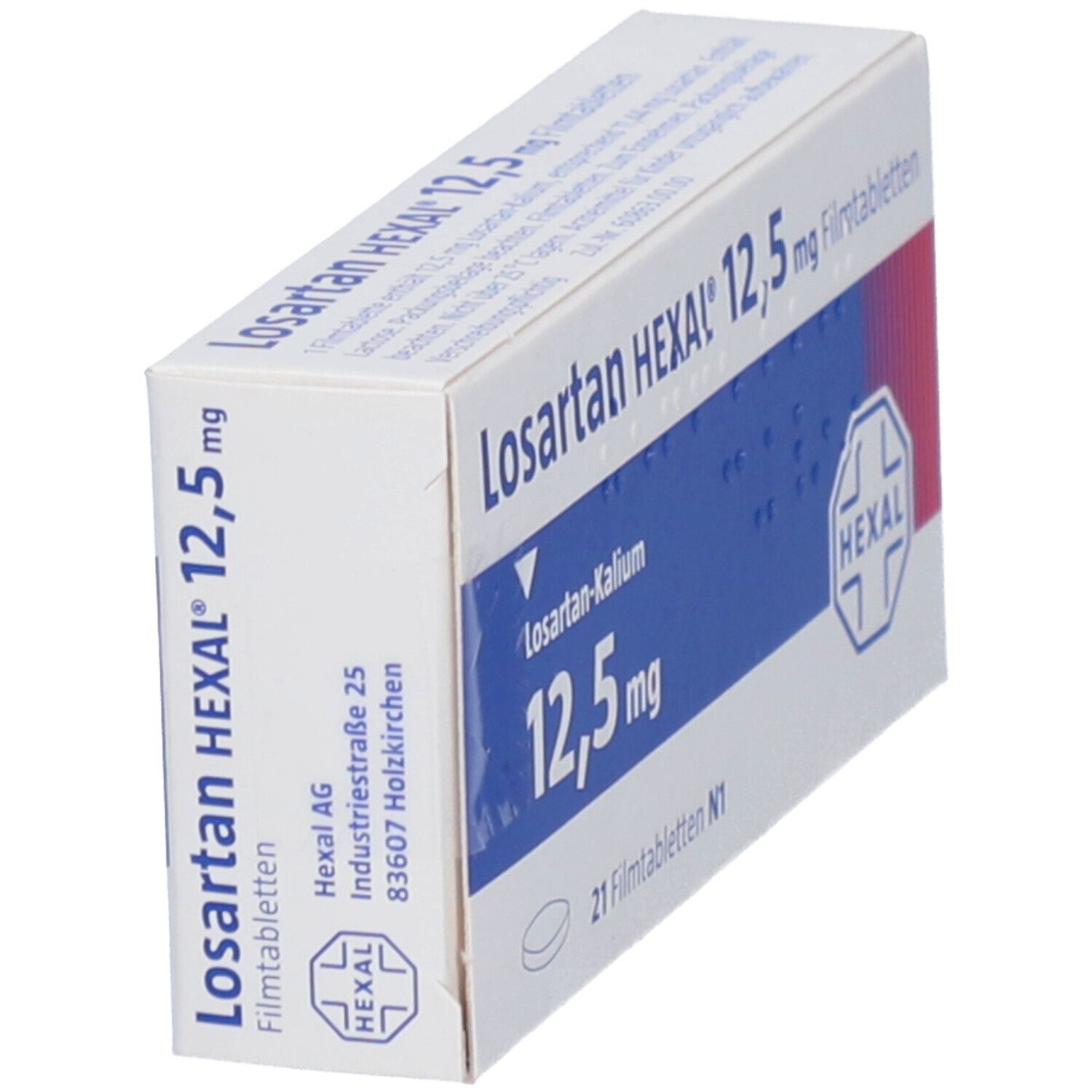 Losartan Hexal 12,5 mg Filmtabletten 21 St