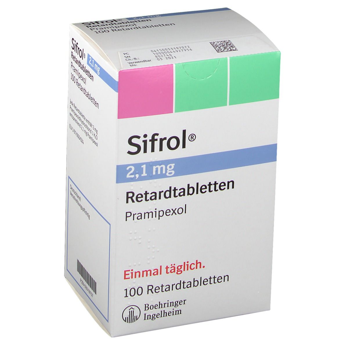 Sifrol® 2,10 mg