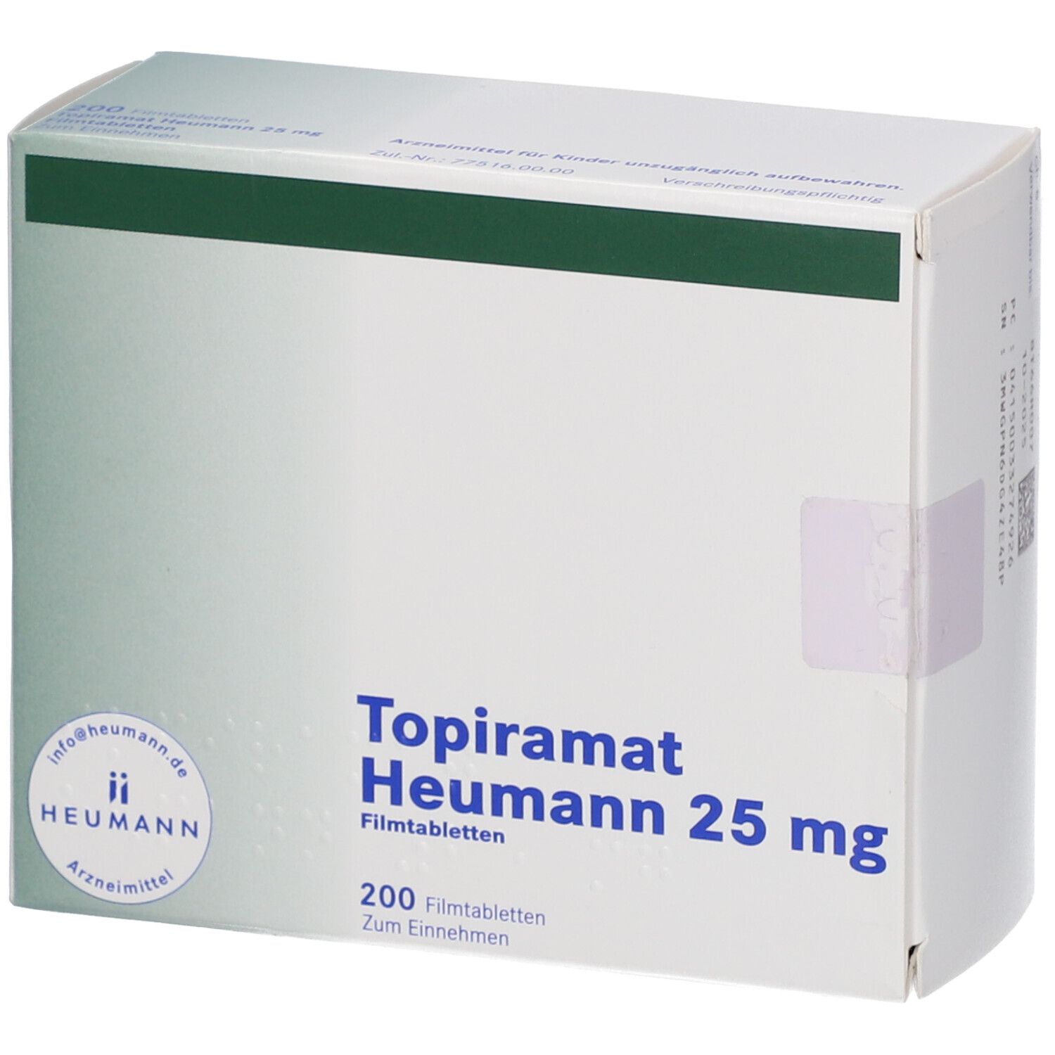 Topiramat Heumann 25 mg