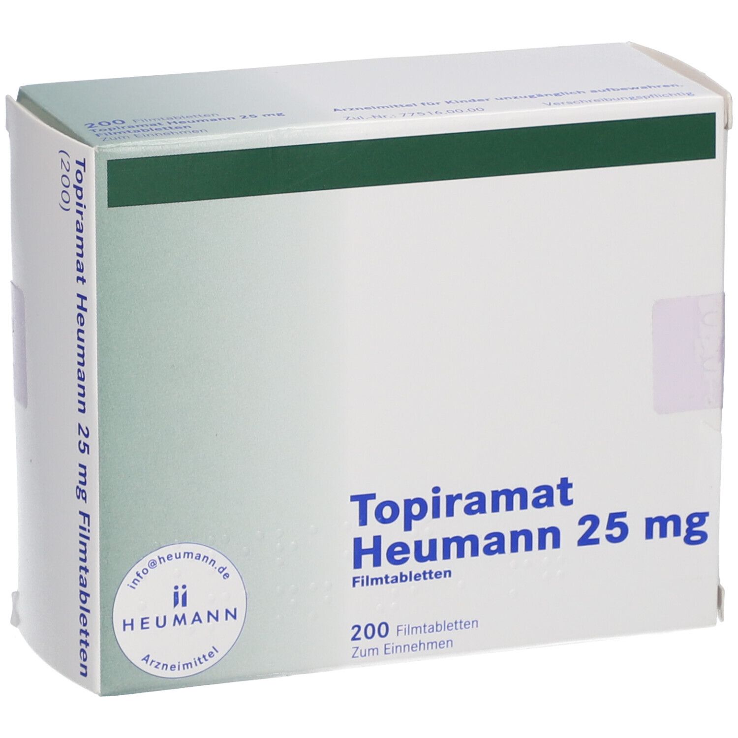Topiramat Heumann 25 mg