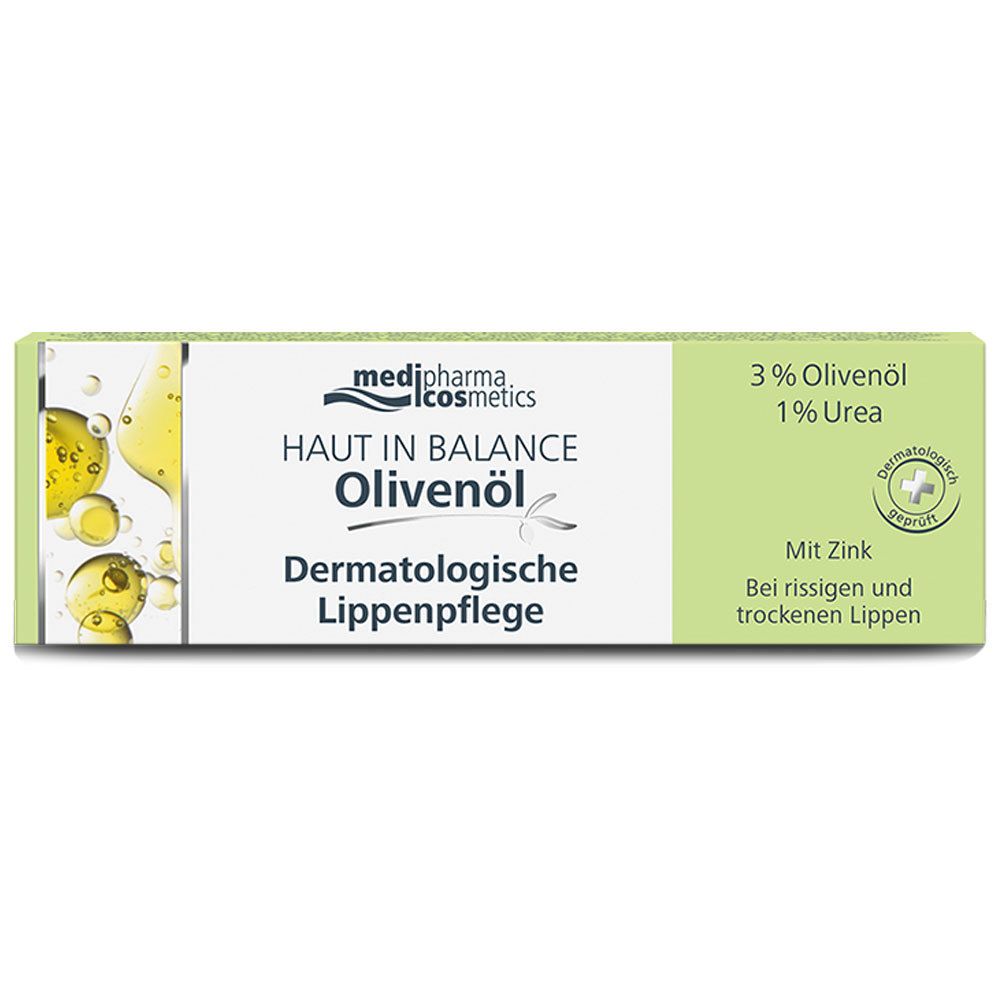 medipharma cosmetics Olivenöl Haut in Balance Dermatologische Lippenpflege