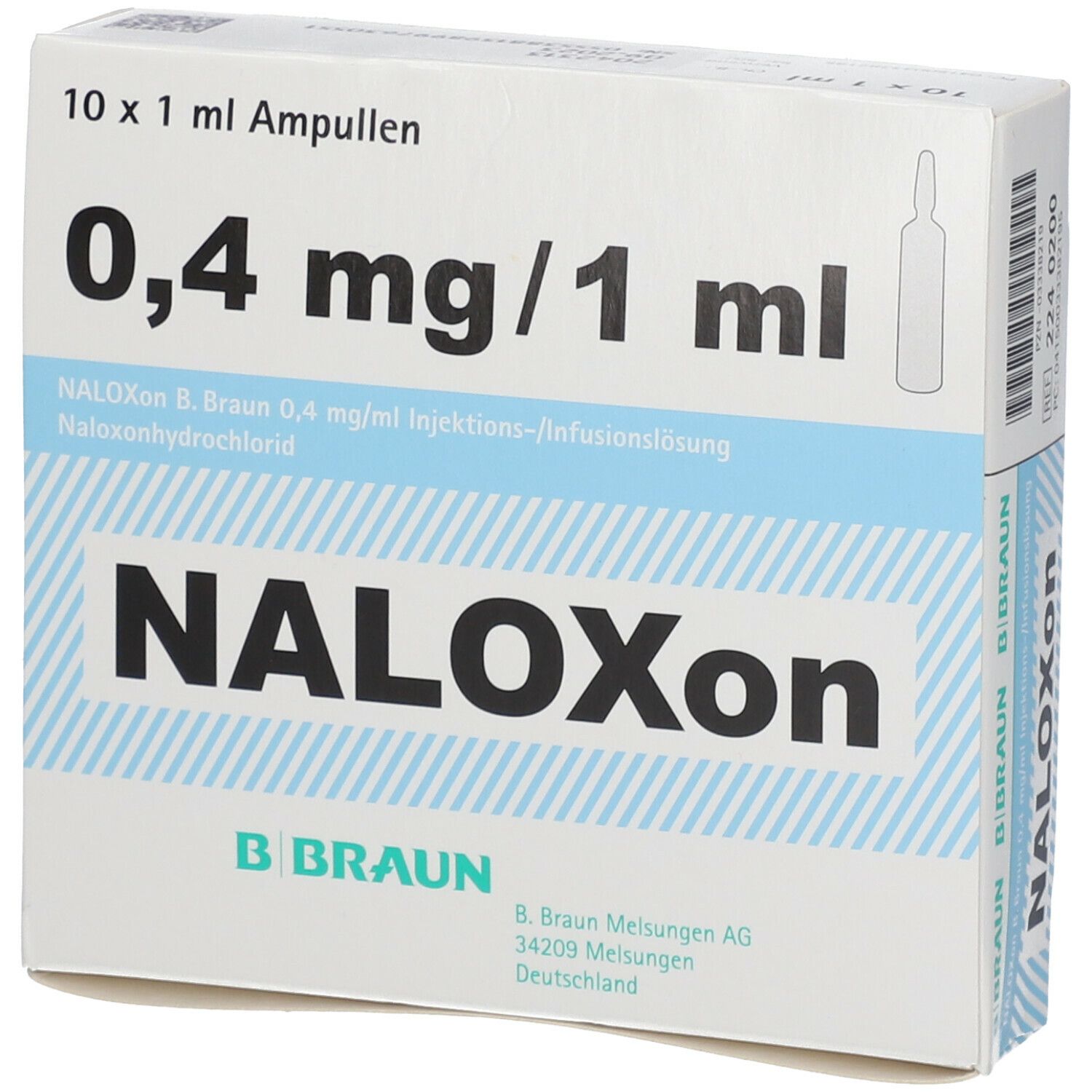 Naloxon B.Braun 0,4 mg/ml Injekt.-/Infus.-Lsg. 10x1 ml Injektions-/Infusionslösung