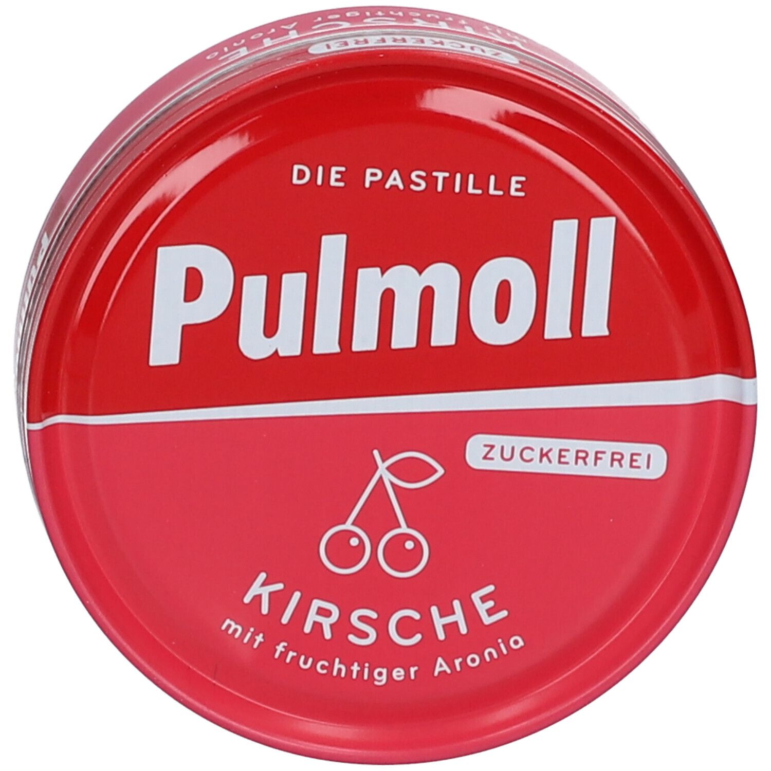 Pulmoll® Hustenbonbons Kirsche mit würzigem Zimt + Vitamin C zuckerfrei