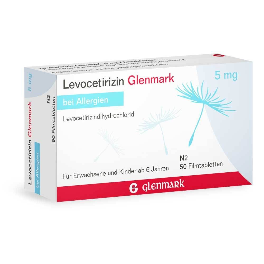 Levocetirizin Glenmark 5 mg Filmtabletten