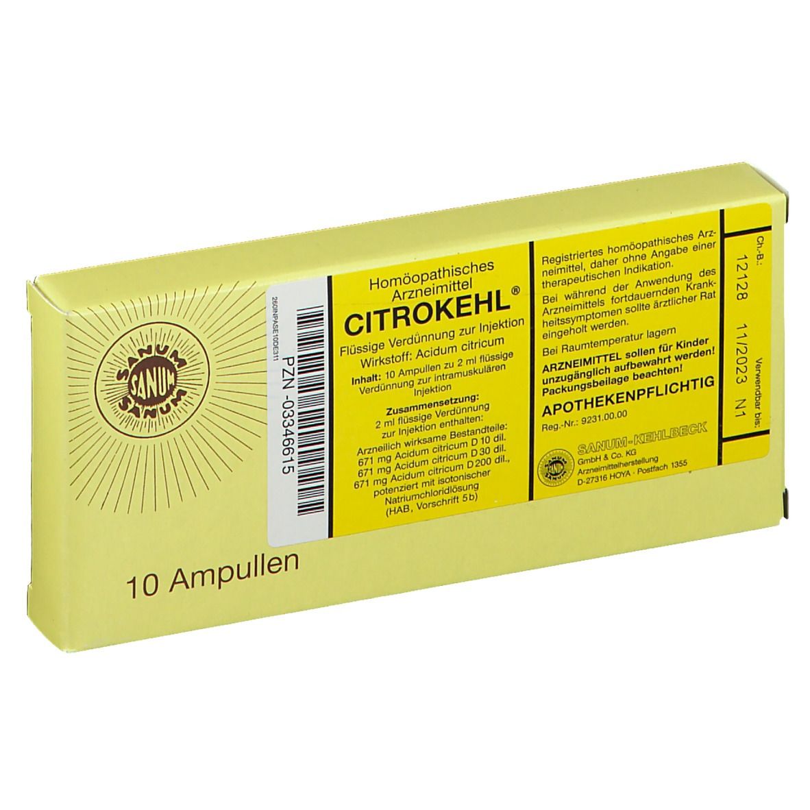 Citrokehl® Ampullen