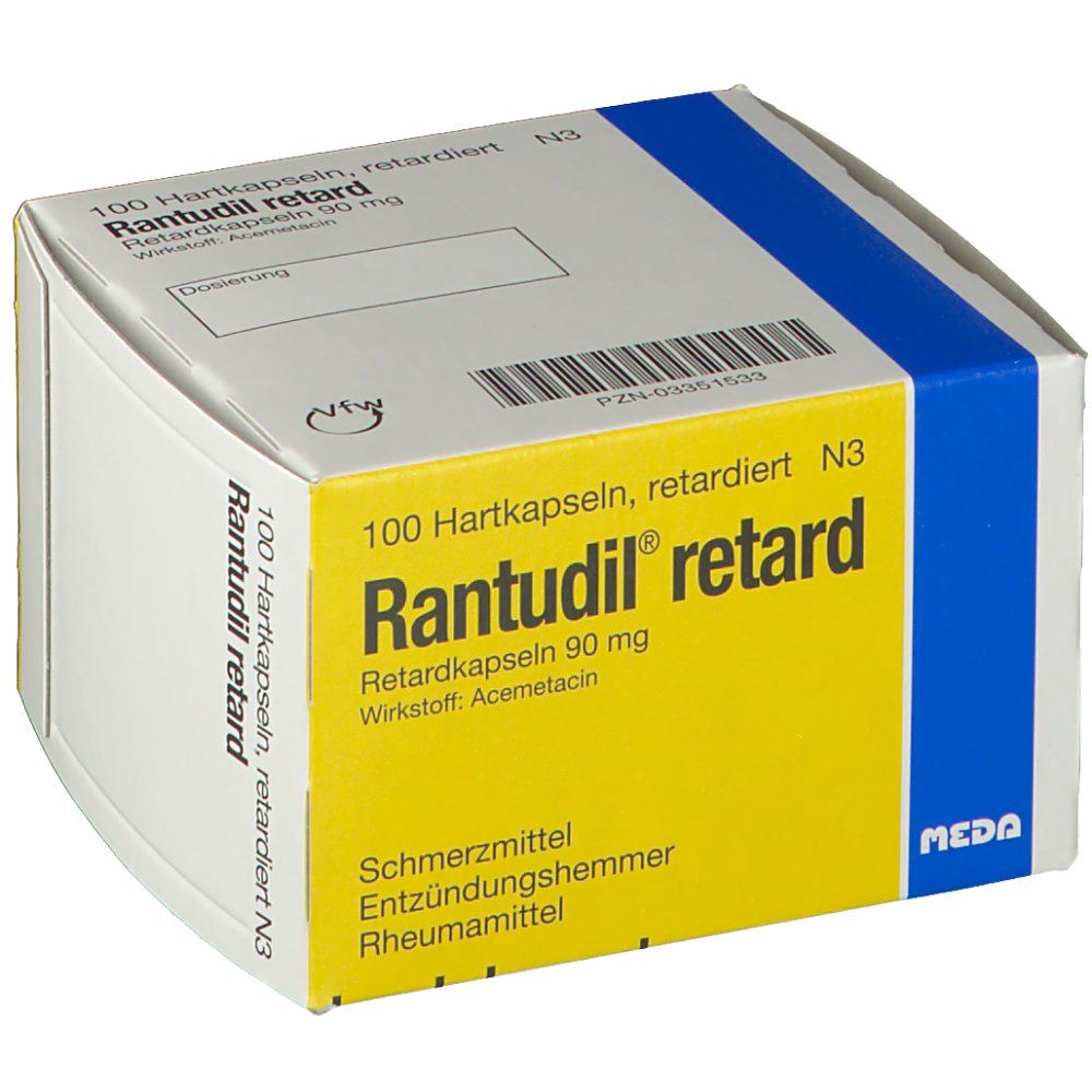 Rantudil® retard 90 mg