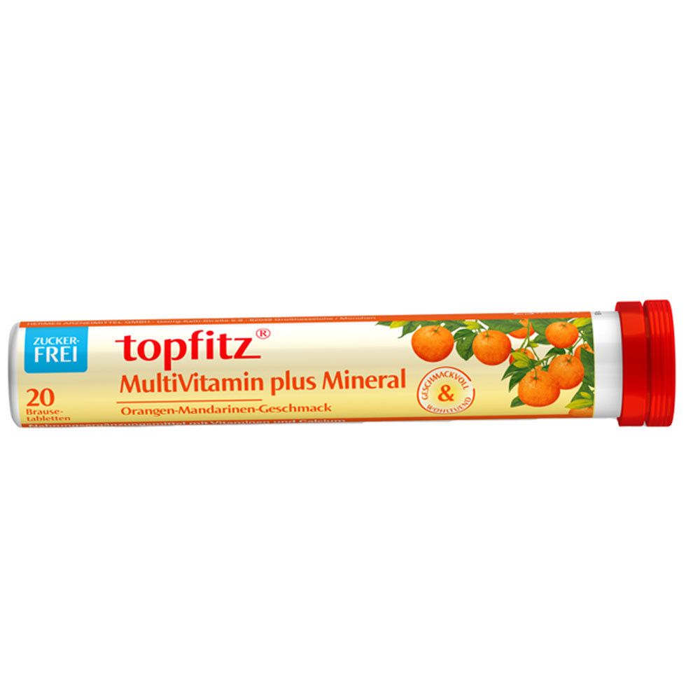 Topfitz Multivitamine + Comprimés effervescents minéraux