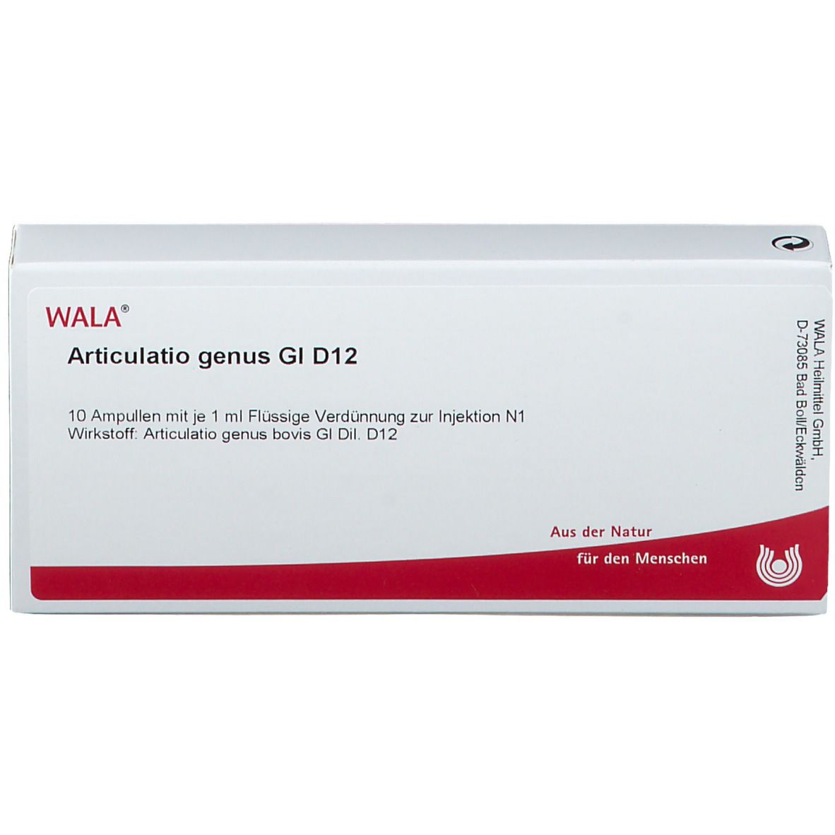 WALA® Articulatio Genus Gl D 12 Amp.