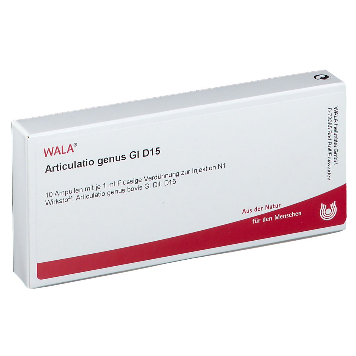 WALA® Articulatio Genus Gl D 15 Ampullen