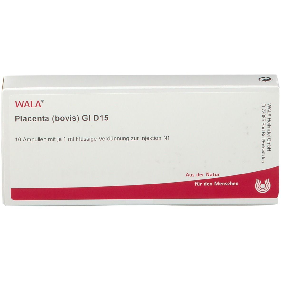 Wala® Placenta Bovis Gl D 15