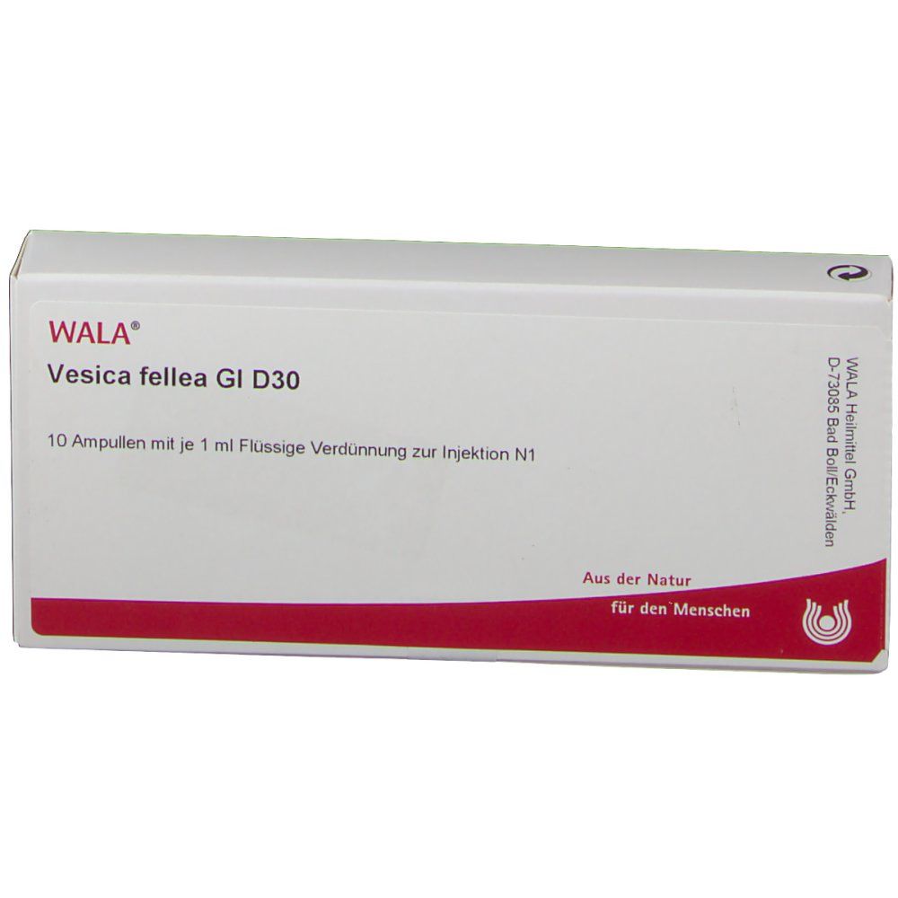 WALA® Vesica fellea Gl D 30