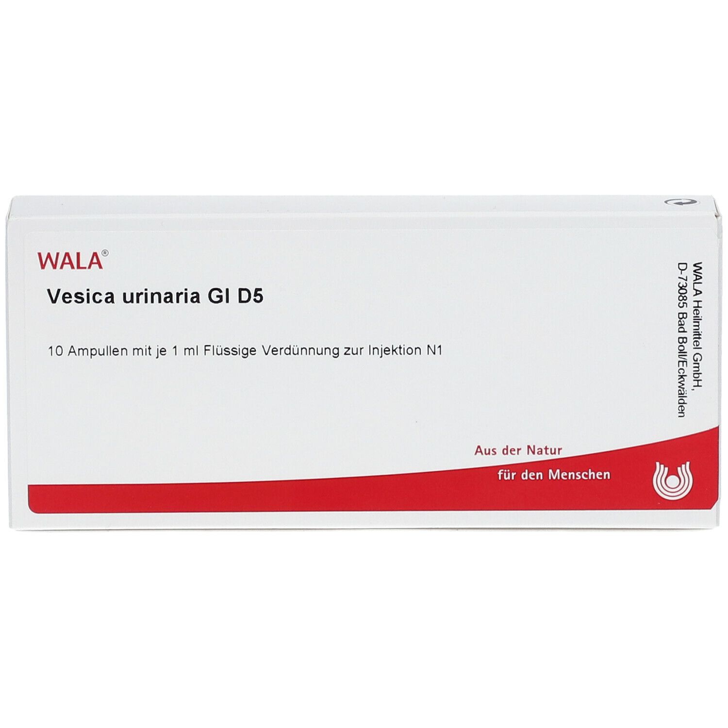 WALA® Vesica urinaria Gl D 5