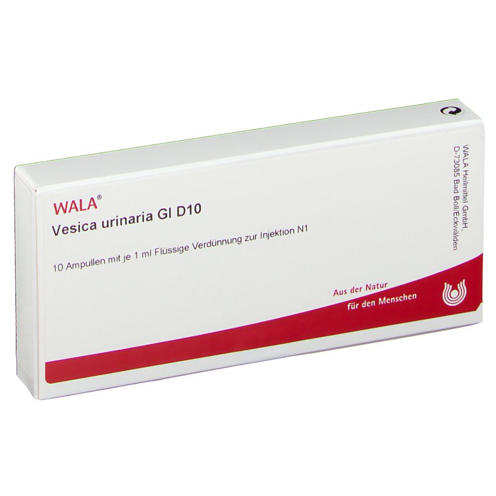 Wala® Vesica urinaria Gl D 10