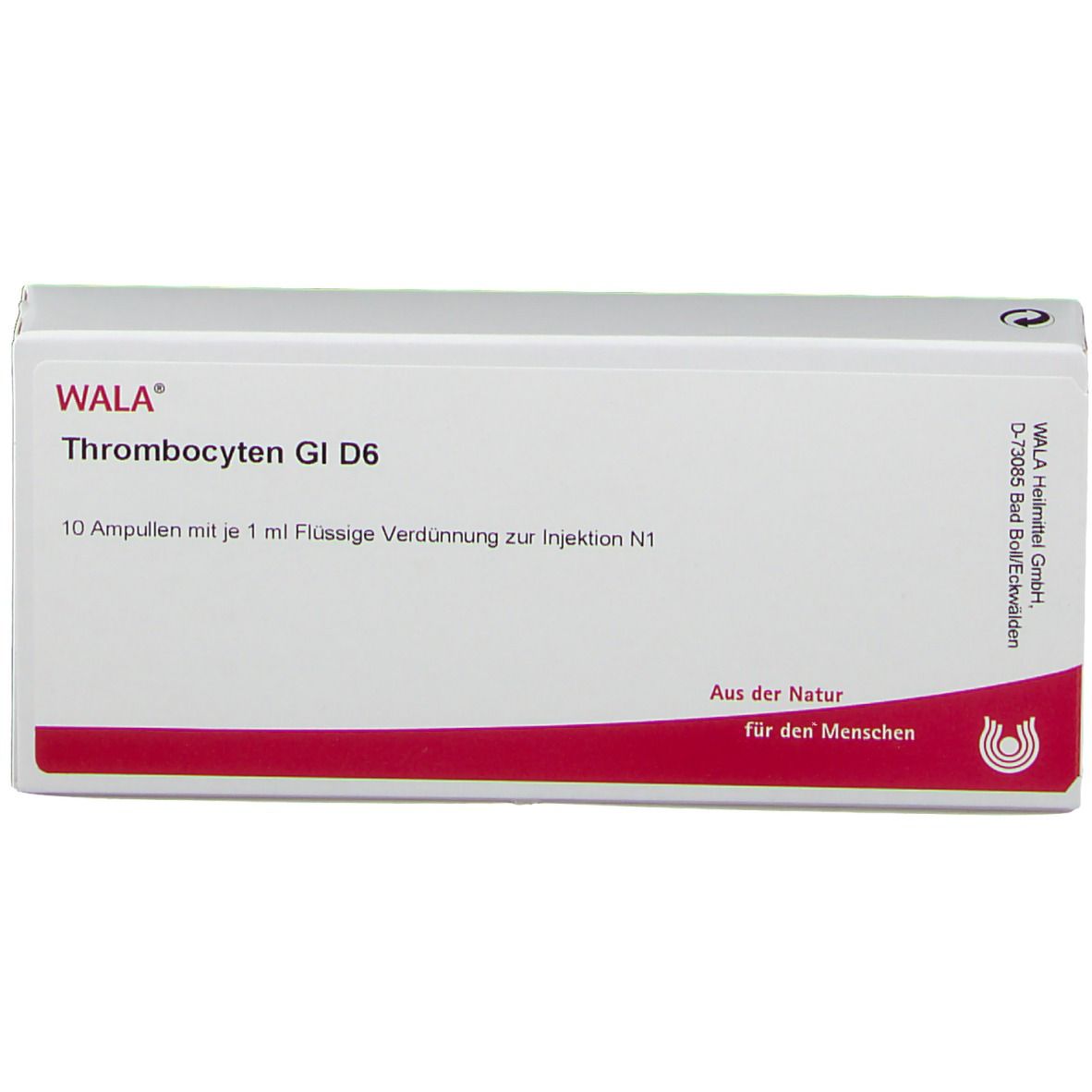 WALA® Thrombocyten Gl D 6