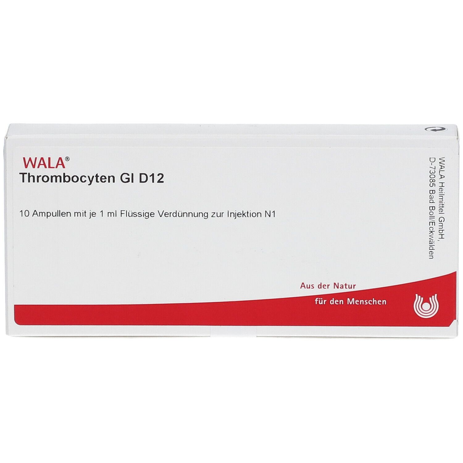 WALA® Thrombocyten Gl D 12
