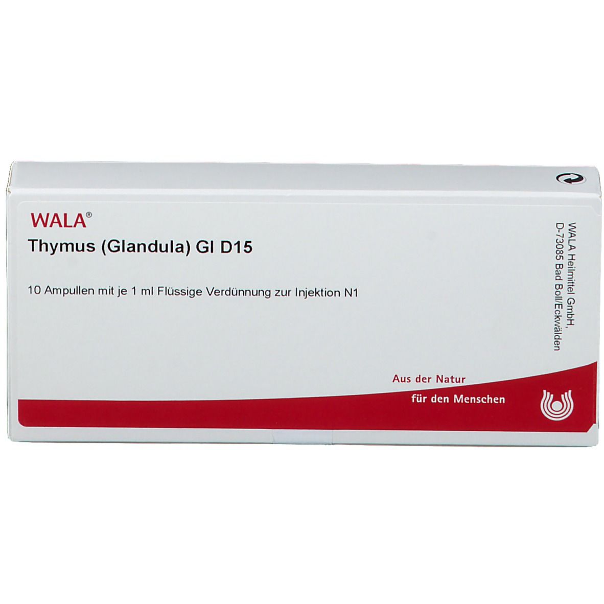 WALA® Thymus Glandula Gl D 15