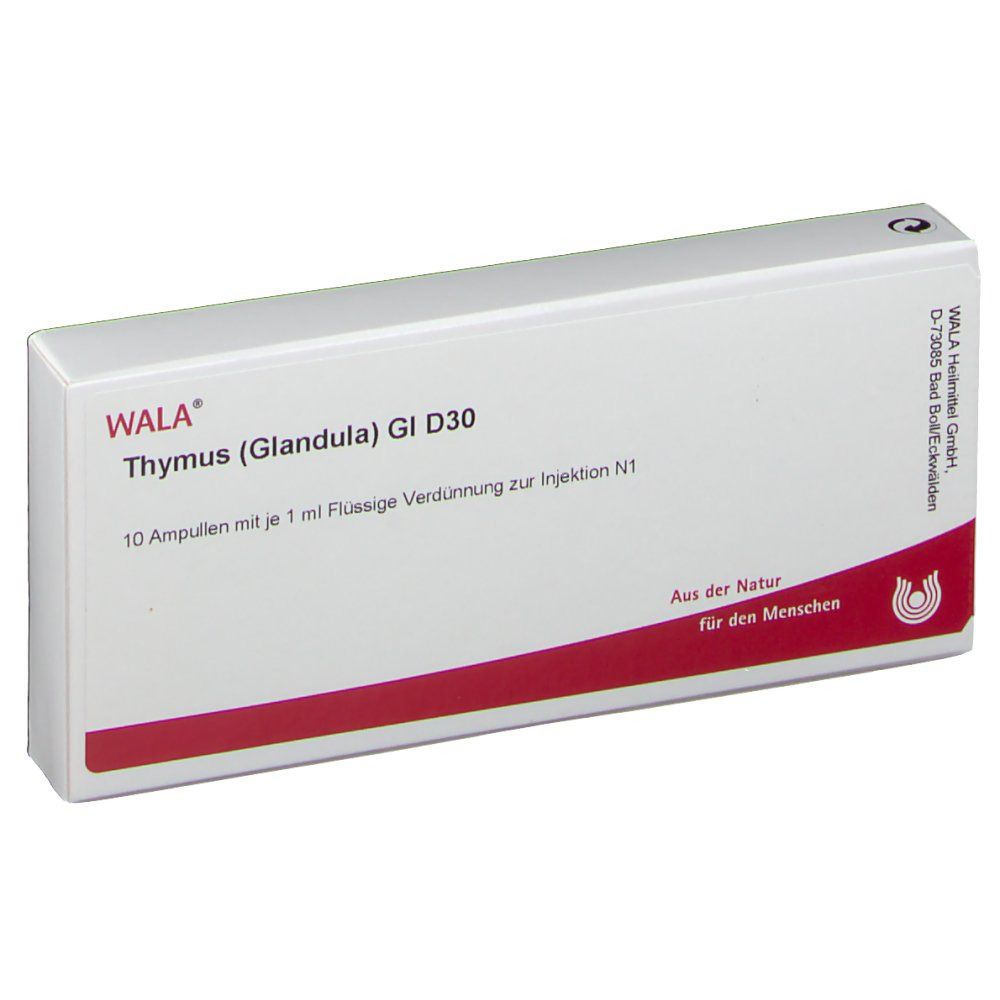 WALA® Thymus Glandula Gl D 30