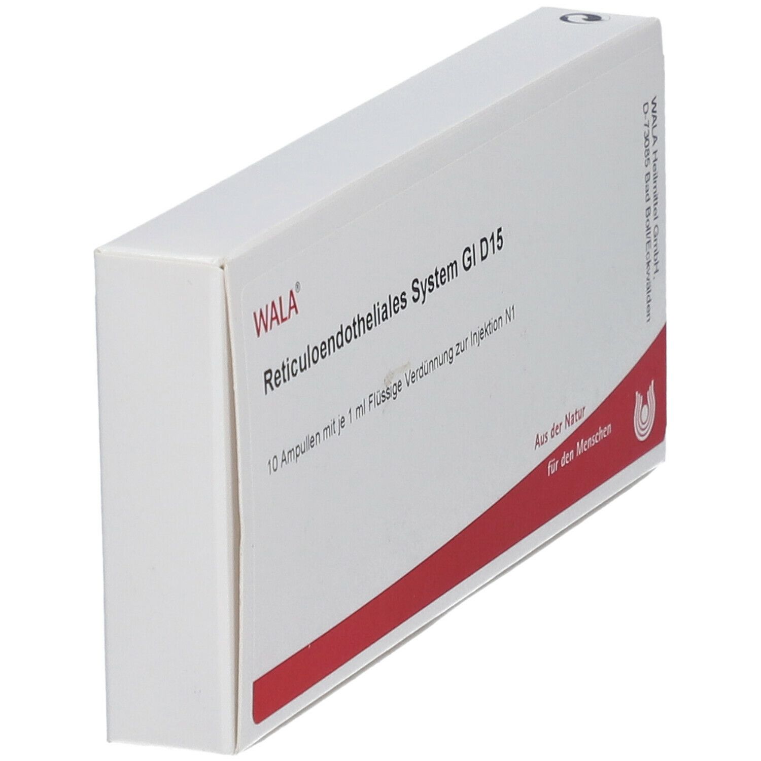 Reticuloendotheliales sys. GL D15 Ampullen