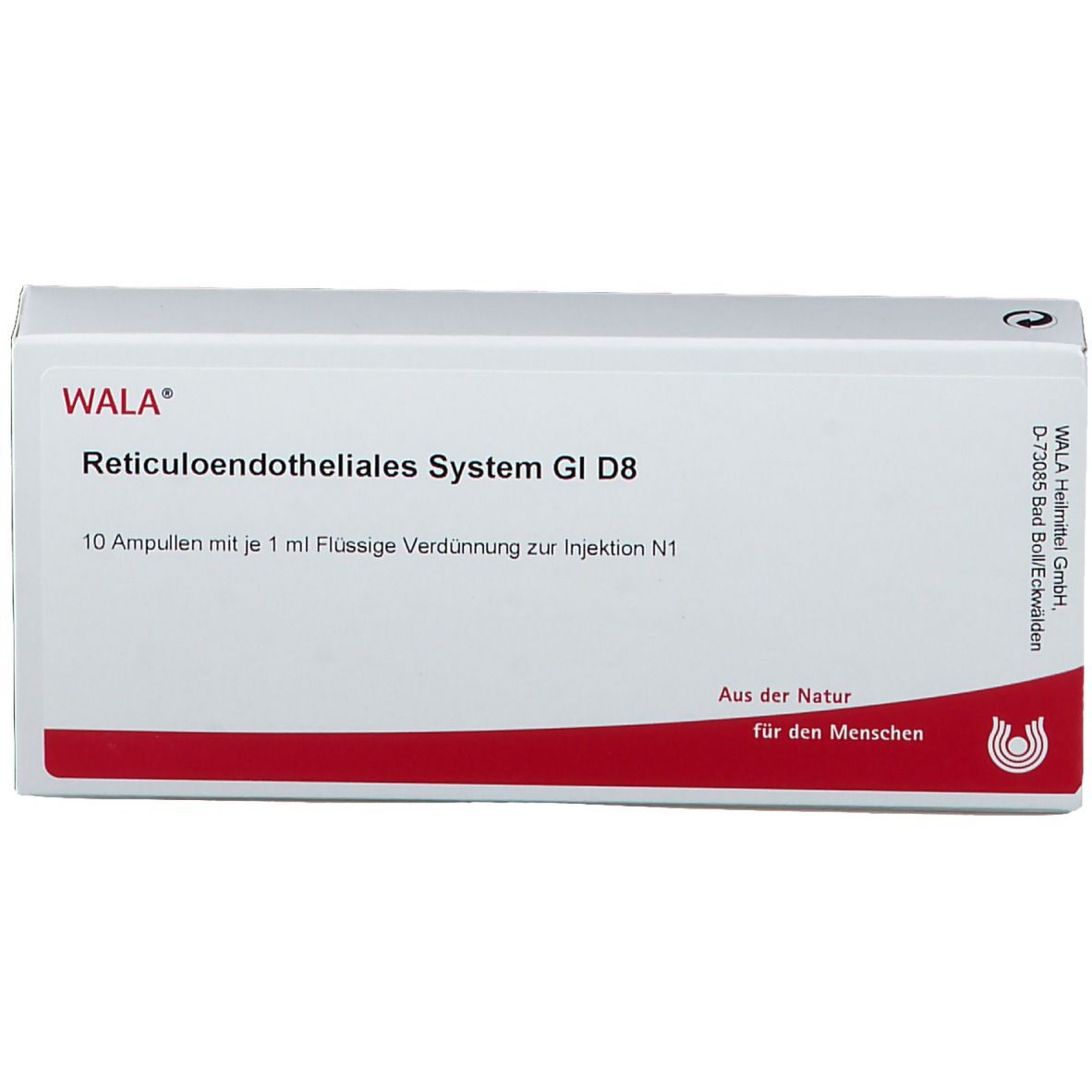 Wala® Reticuloendotheliales System Gl D 8